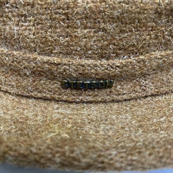 Vintage Stetson Cowboy Hat Sz. 7‎ 1/8" In Brown - Picture 4 of 10